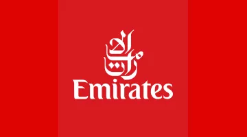 Emirates logo tripulantte de cabina
